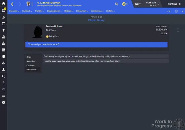 Скриншот 2 — Football Manager 2016