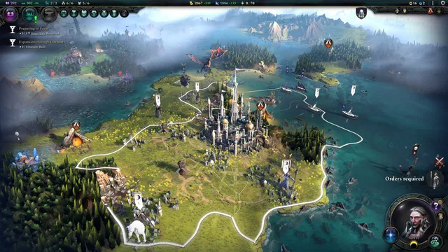Скриншот 1 — Age of Wonders 4