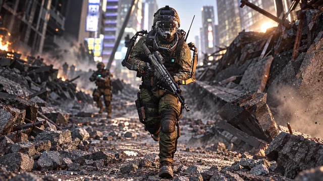 Скриншот 2 — Call of Duty: Advanced Warfare