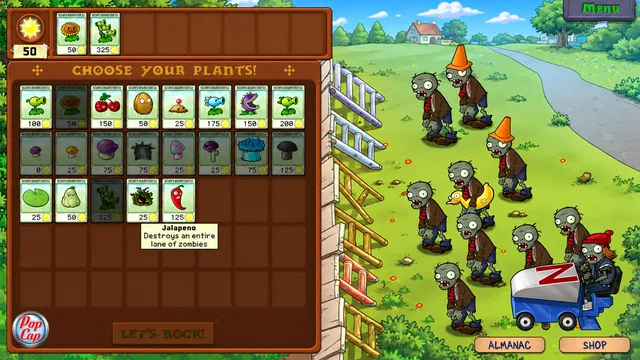 Скриншот 3 — Plants vs. Zombies