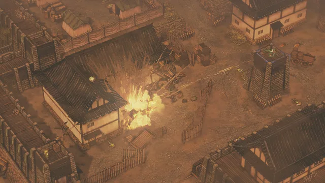 Скриншот 1 — Shadow Tactics: Blades of the Shogun