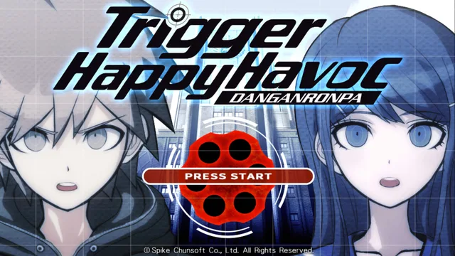 Danganronpa: Trigger Happy Havoc — обложка игры