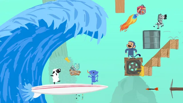 Скриншот 1 — Ultimate Chicken Horse