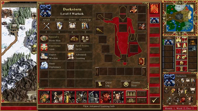 Скриншот 3 — Heroes of Might and Magic 3 - HD Edition