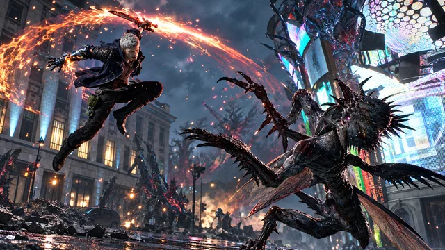 Скриншот — Devil May Cry 5