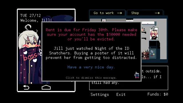 Скриншот 2 — VA-11 Hall-A: Cyberpunk Bartender Action