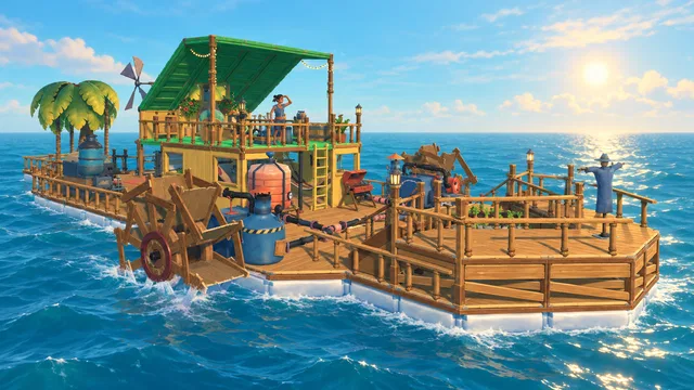 Raft — обложка игры