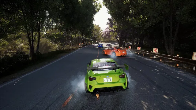 Скриншот 1 — JDM: Japanese Drift Master