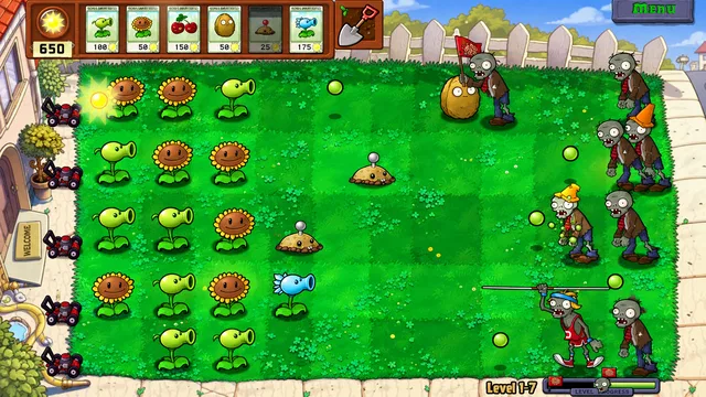Скриншот 2 — Plants vs. Zombies