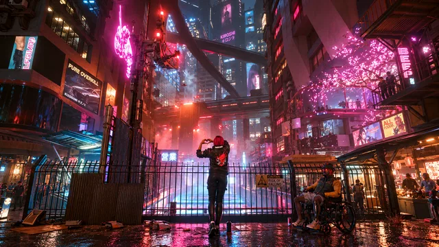 Cyberpunk 2077 — обложка игры
