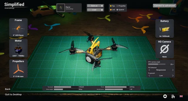 Скриншот 2 — Uncrashed: FPV Drone Simulator
