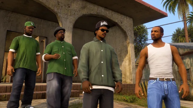 Скриншот — Grand Theft Auto: San Andreas — The Definitive Edition