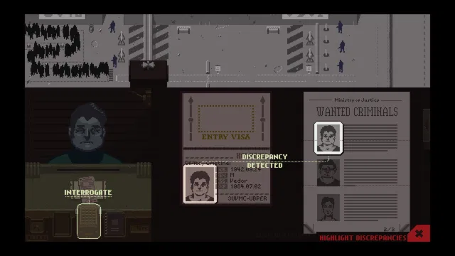 Скриншот 2 — Papers, Please