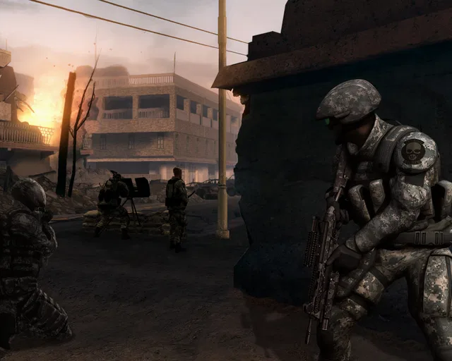 Скриншот 2 — Tom Clancy's Ghost Recon Advanced Warfighter 2
