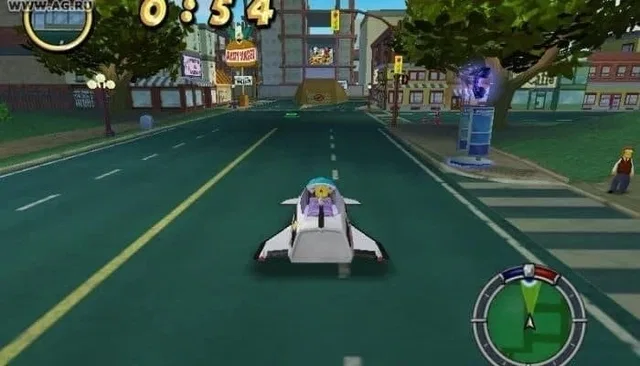Скриншот 1 — The Simpsons: Hit and Run