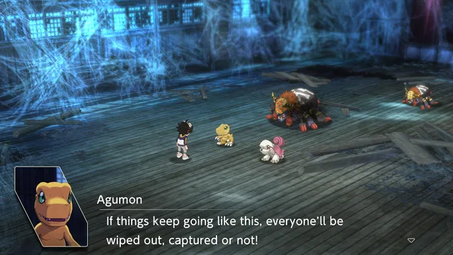 Скриншот — Digimon Survive