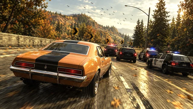 Скриншот 2 — Need for Speed Most Wanted (2005) Black Edition