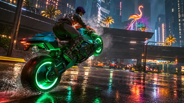 Скриншот 1 — Cyberpunk 2077