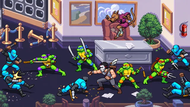 Скриншот 1 — Teenage Mutant Ninja Turtles: Shredder's Revenge
