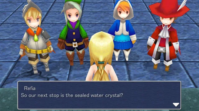 Скриншот 2 — FINAL FANTASY III (3D Remake)