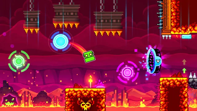 Скриншот — Geometry Dash