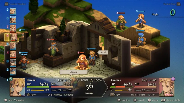 Скриншот 1 — FINAL FANTASY TACTICS - The Ivalice Chronicles