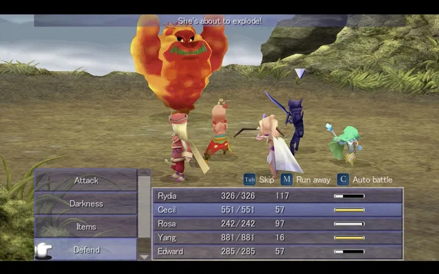 Скриншот 2 — FINAL FANTASY IV (3D Remake)