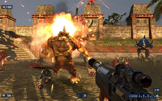 Скриншот 3 — Serious Sam HD: The Second Encounter