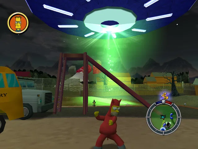 Скриншот 3 — The Simpsons: Hit and Run