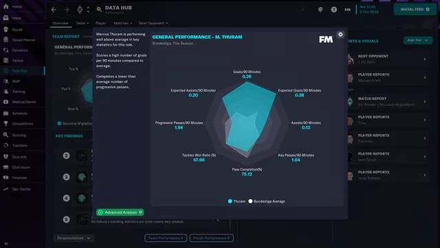 Скриншот 1 — Football Manager 2023