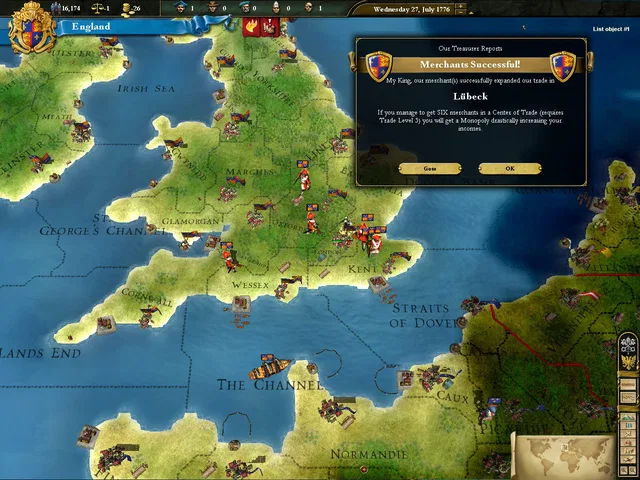 Скриншот 3 — Europa Universalis 3 Complete