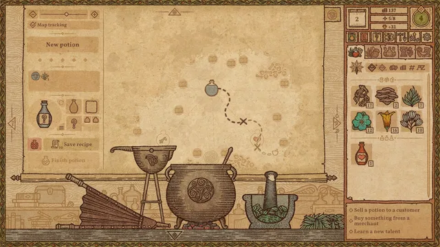 Скриншот 1 — Potion Craft: Alchemist Simulator
