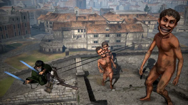 Скриншот 3 — Attack on Titan: Wings of Freedom