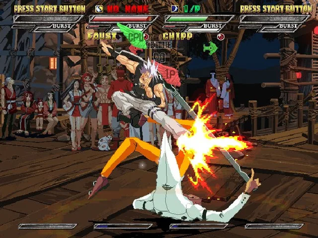 Скриншот — Guilty Gear Isuka
