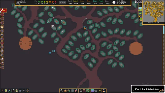 Скриншот 2 — Dwarf Fortress