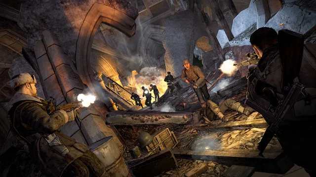 Скриншот 1 — Sniper Elite V2 Remastered