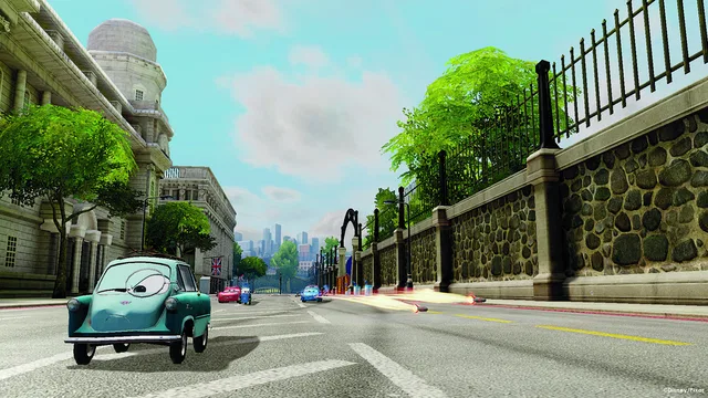 Скриншот 1 — Disney Pixar Cars 2: The Video Game