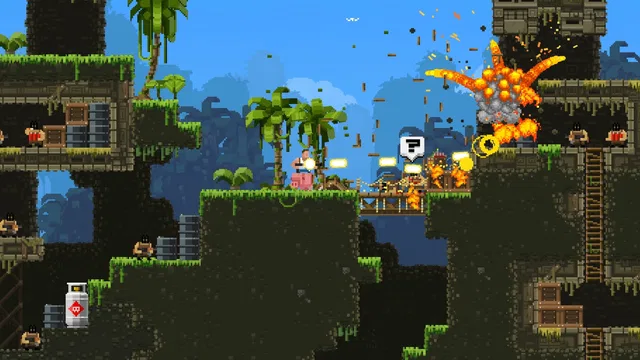 Скриншот 1 — Broforce