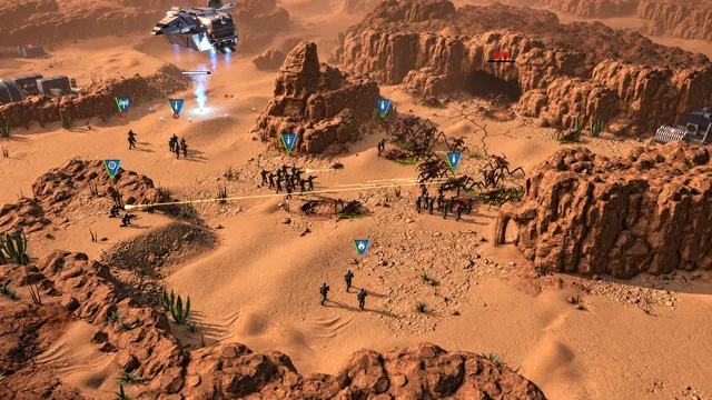 Скриншот 2 — Starship Troopers: Terran Command