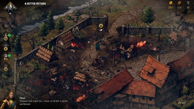 Скриншот 3 — Thronebreaker: The Witcher Tales