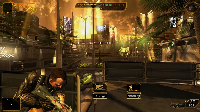 Скриншот 2 — Deus Ex: The Fall