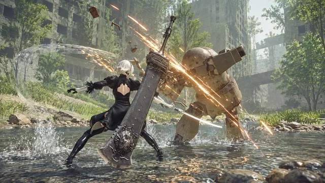 Скриншот — NieR: Automata
