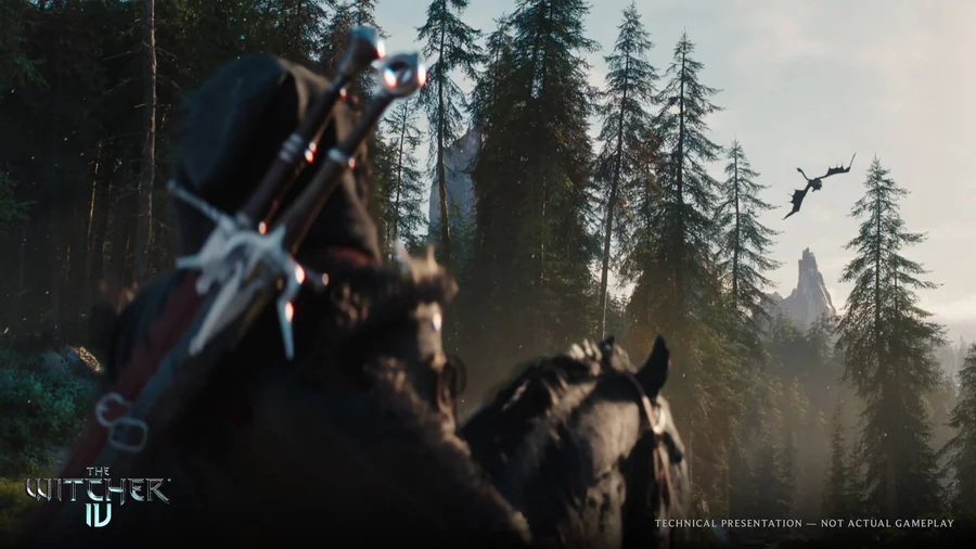 Техническая демонстрация UE5 — The Witcher IV · 2